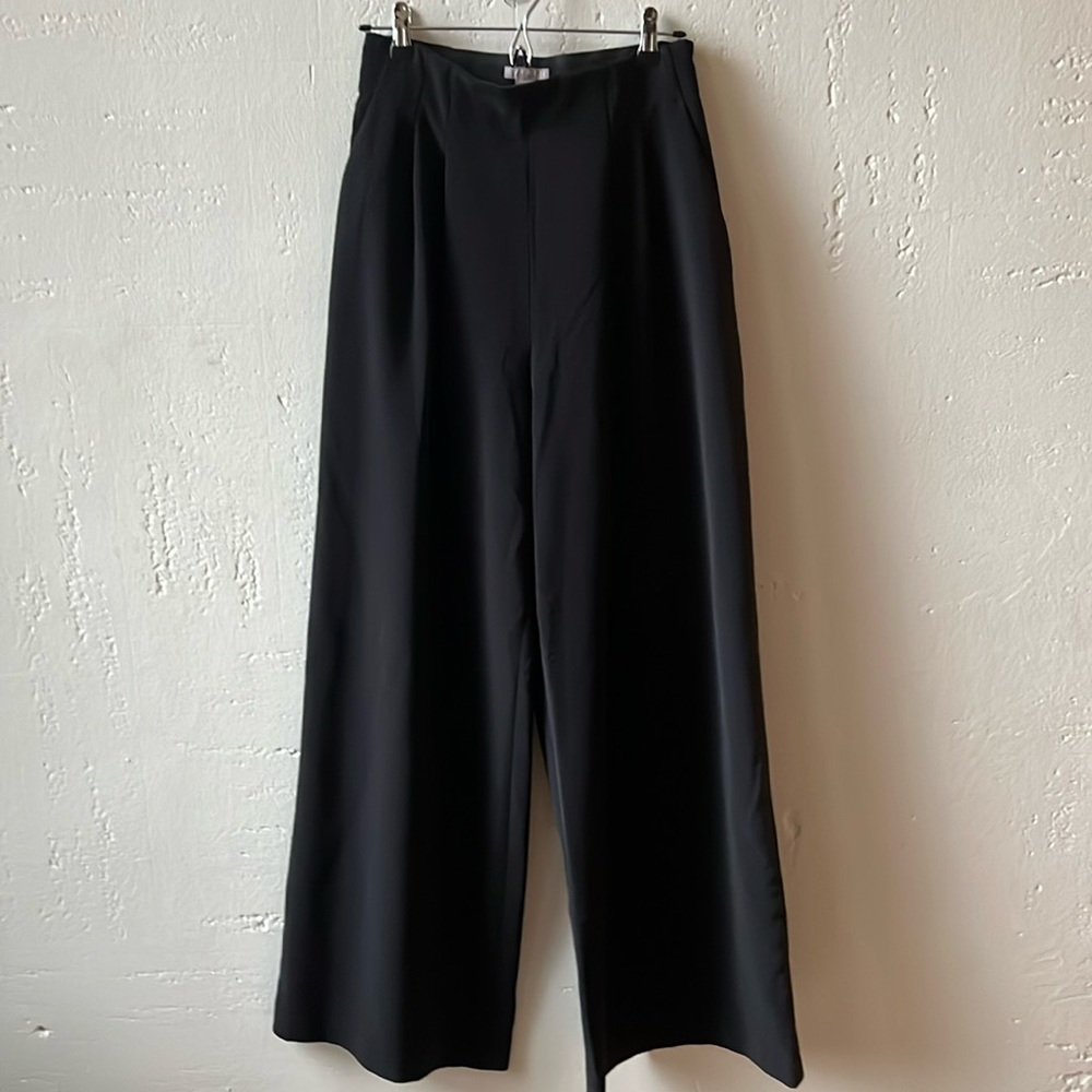 High-Waisted Wide Leg Trousers